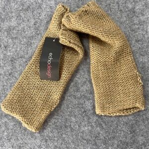 Echo Design 375066 Arm Warmers One Size Gold Metallic Knit Sparkle